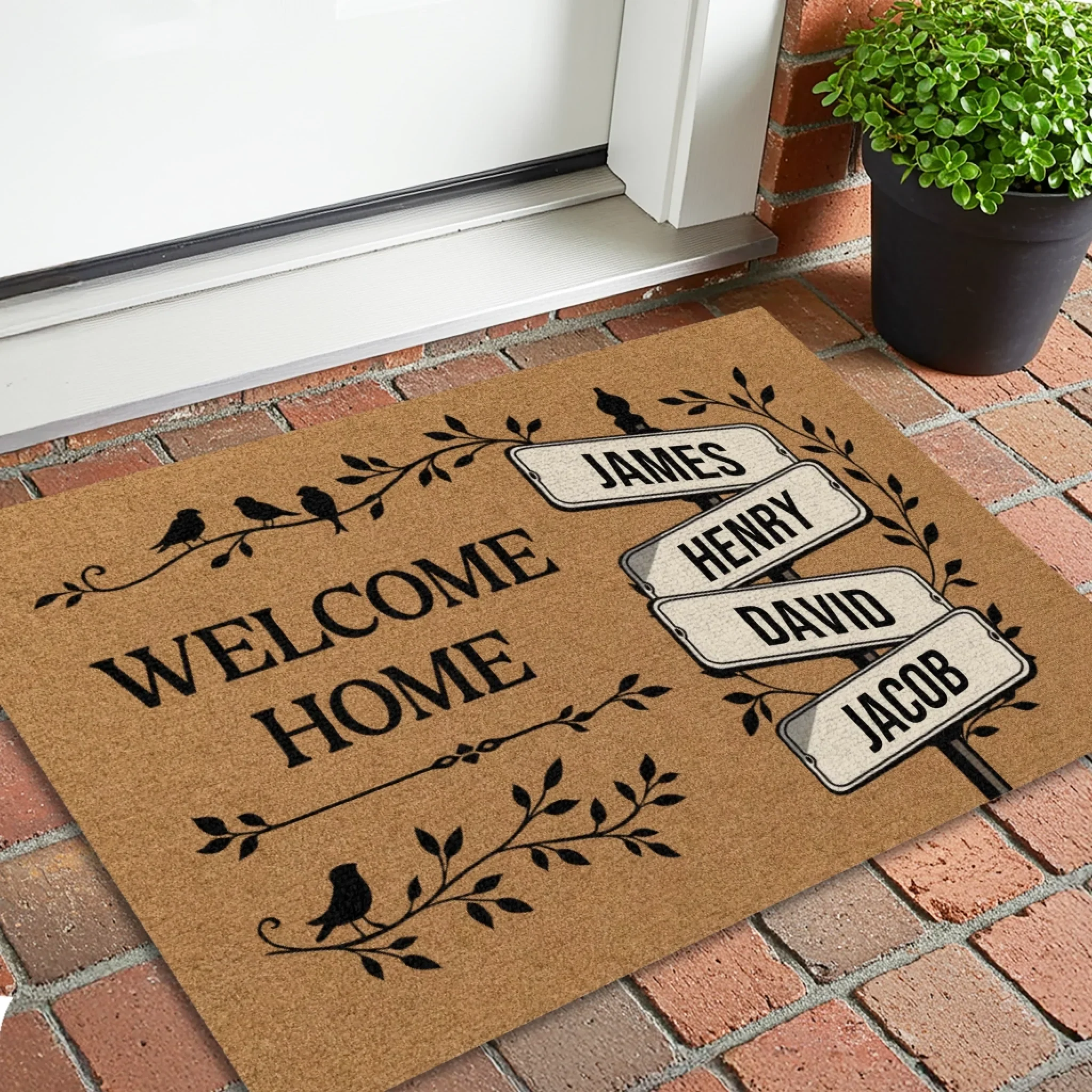 Personalized Doormat – Welcome Home - Image 3