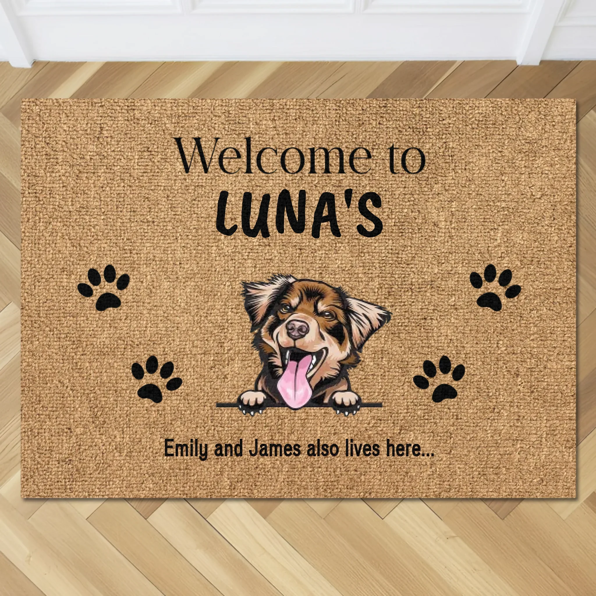 Personalized Doormat – Welcome to