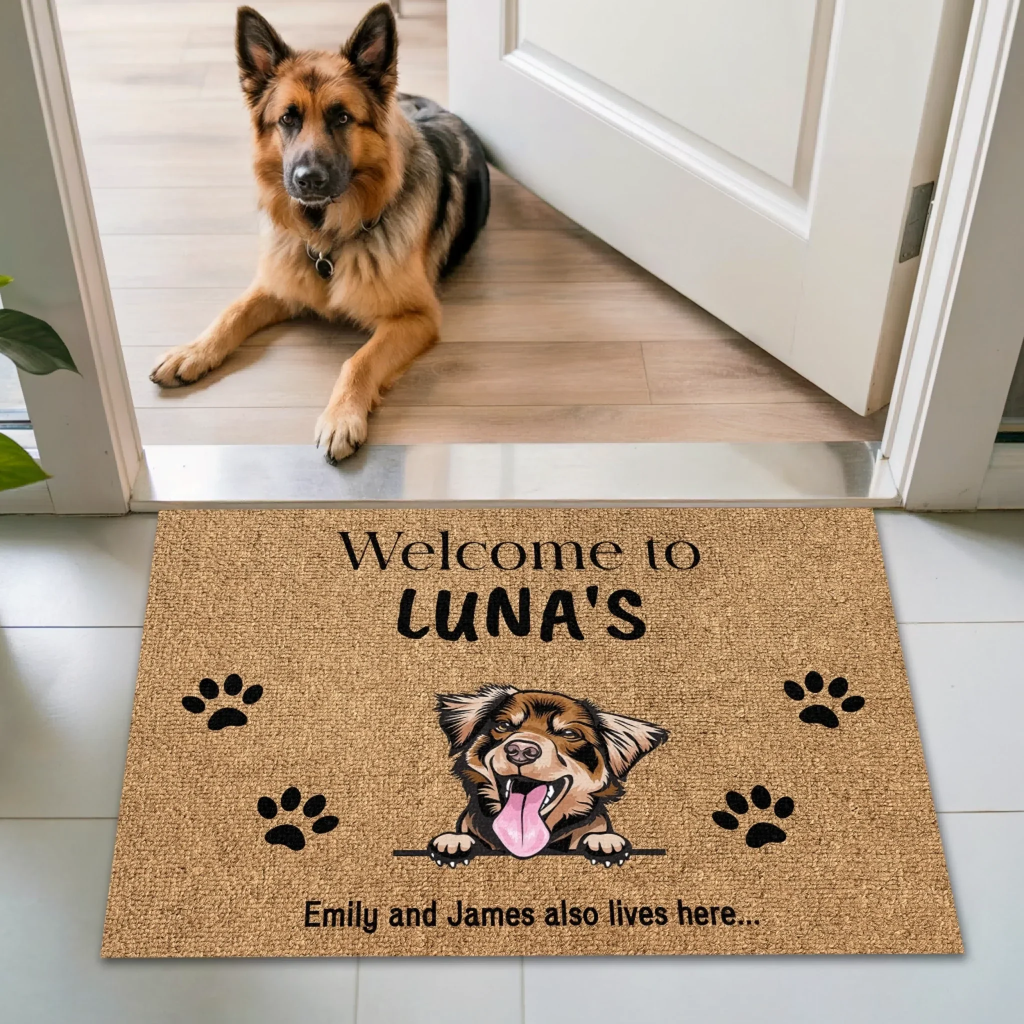 Personalized Doormat – Welcome to - Image 2