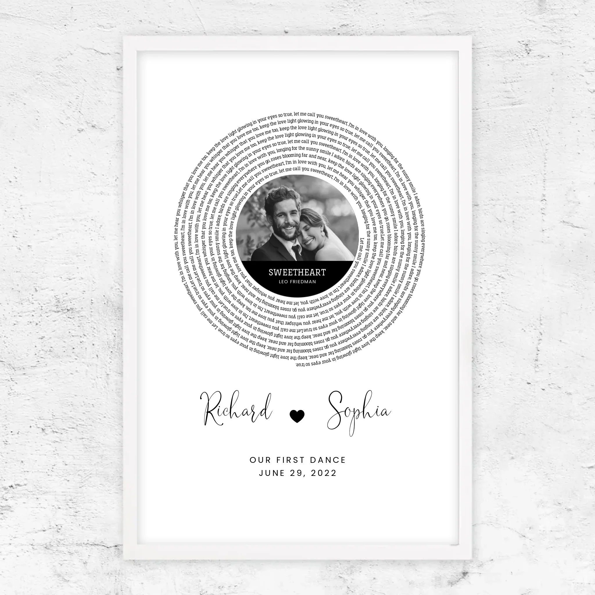 Personalized Poster – Custom Song Lyrics Print - Image 10