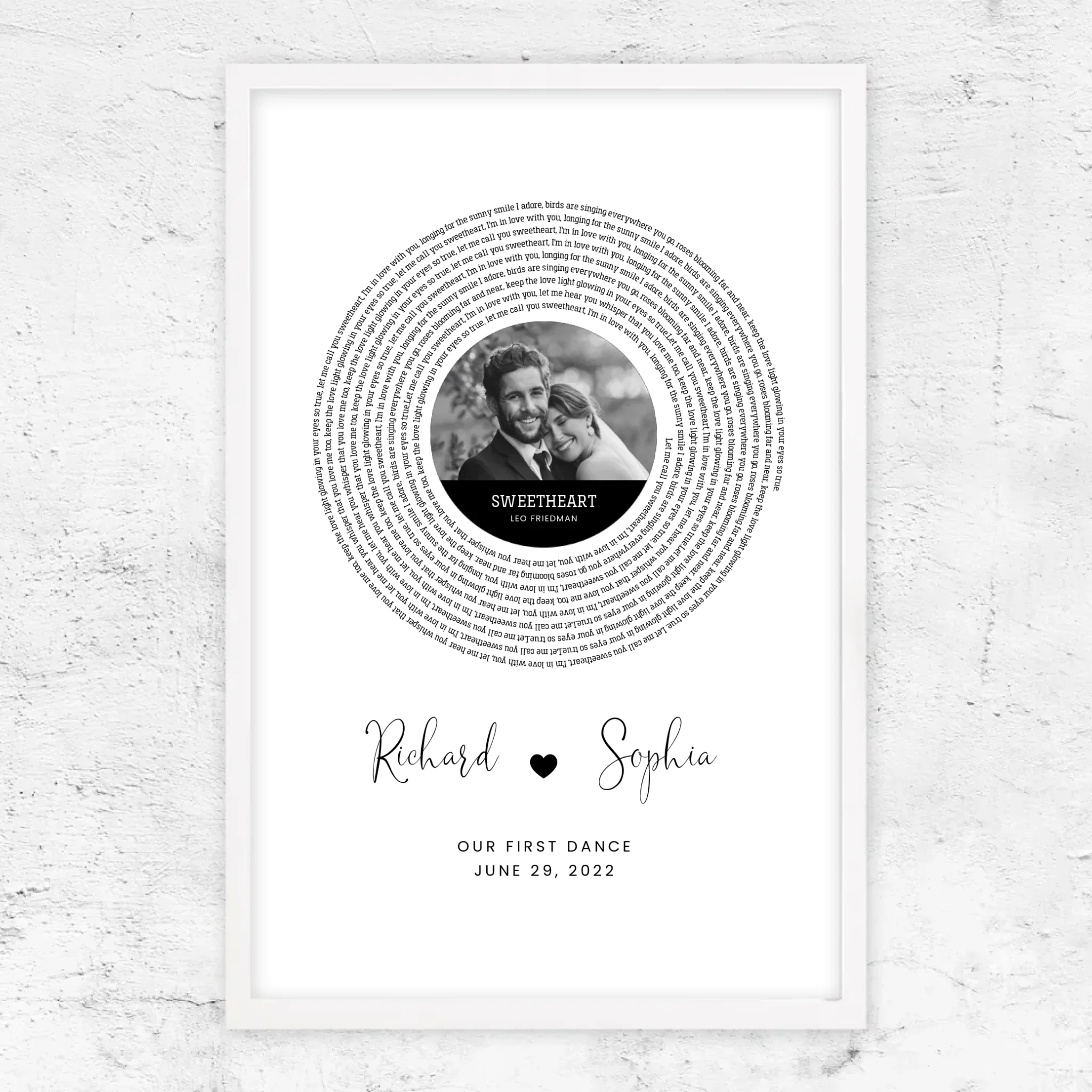 Personalized Poster – Custom Song Lyrics Print - Image 11