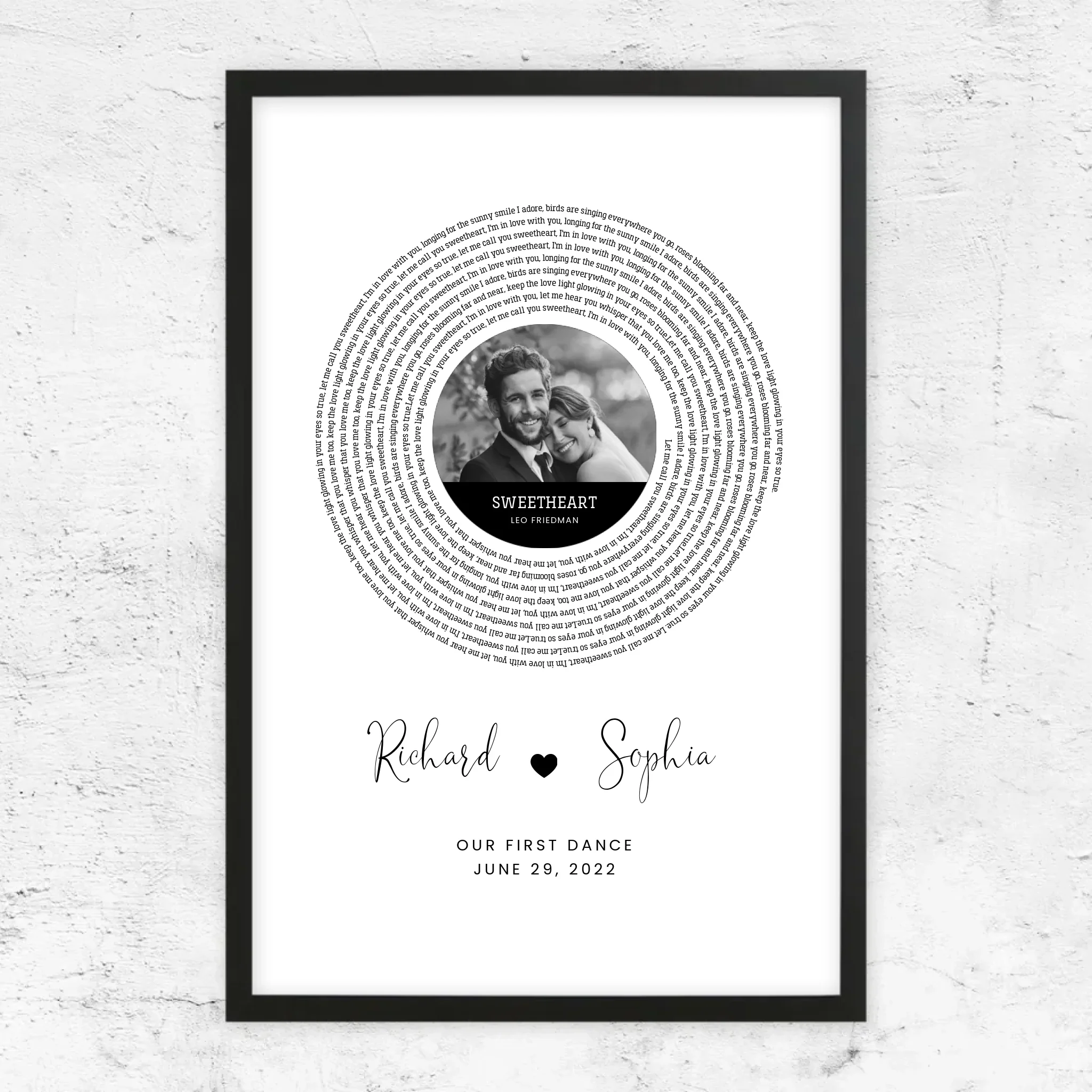 Personalized Poster – Custom Song Lyrics Print - Image 7