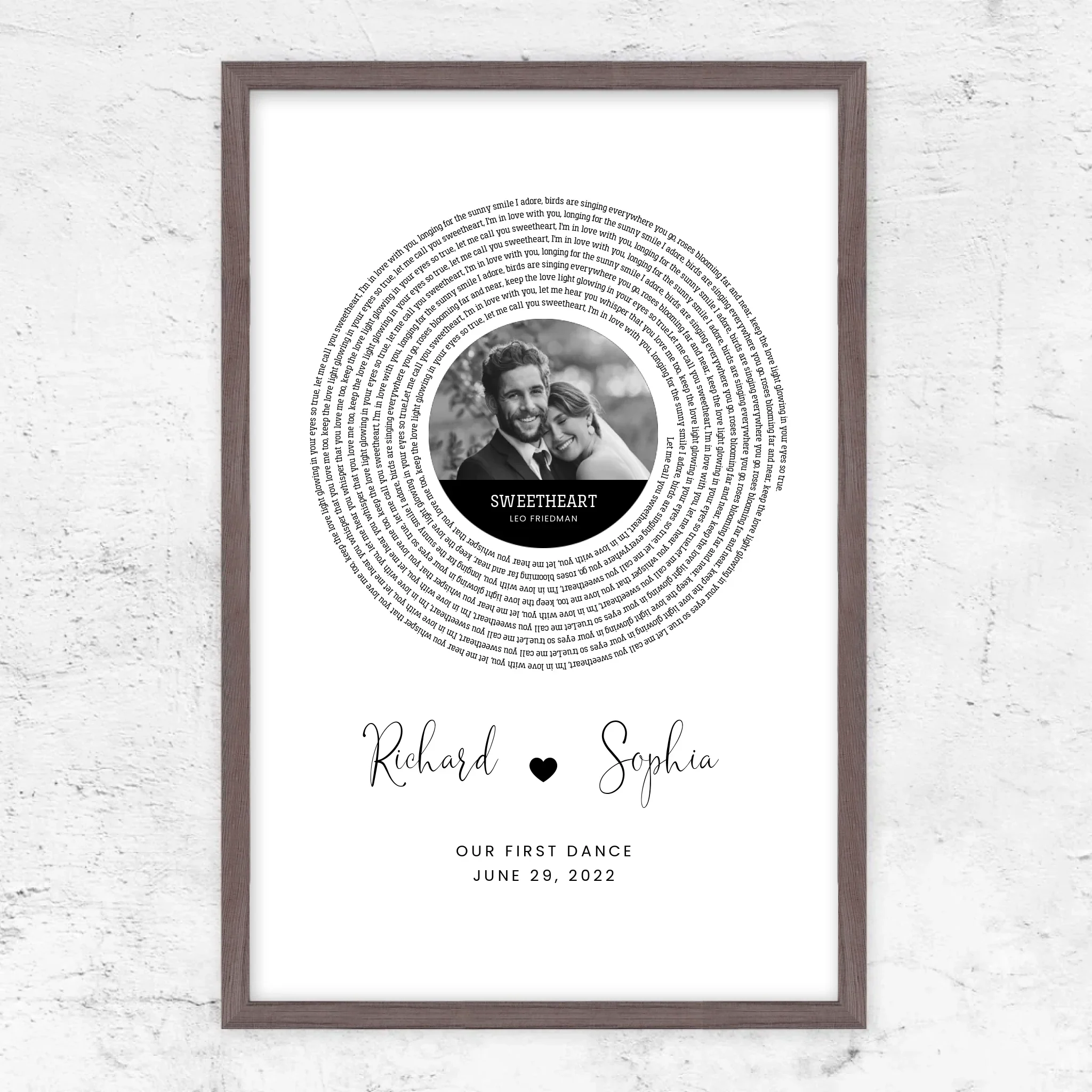 Personalized Poster – Custom Song Lyrics Print - Image 8