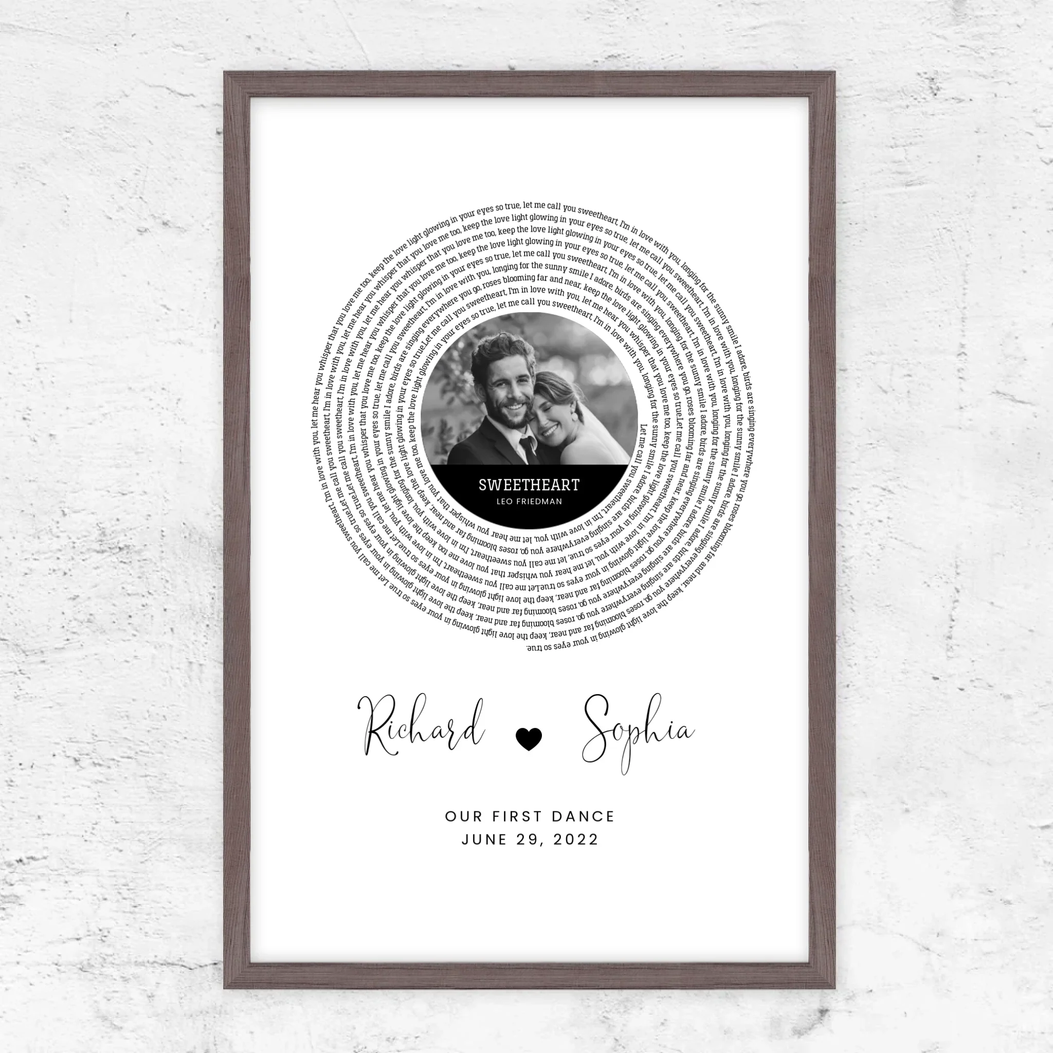 Personalized Poster – Custom Song Lyrics Print - Image 9
