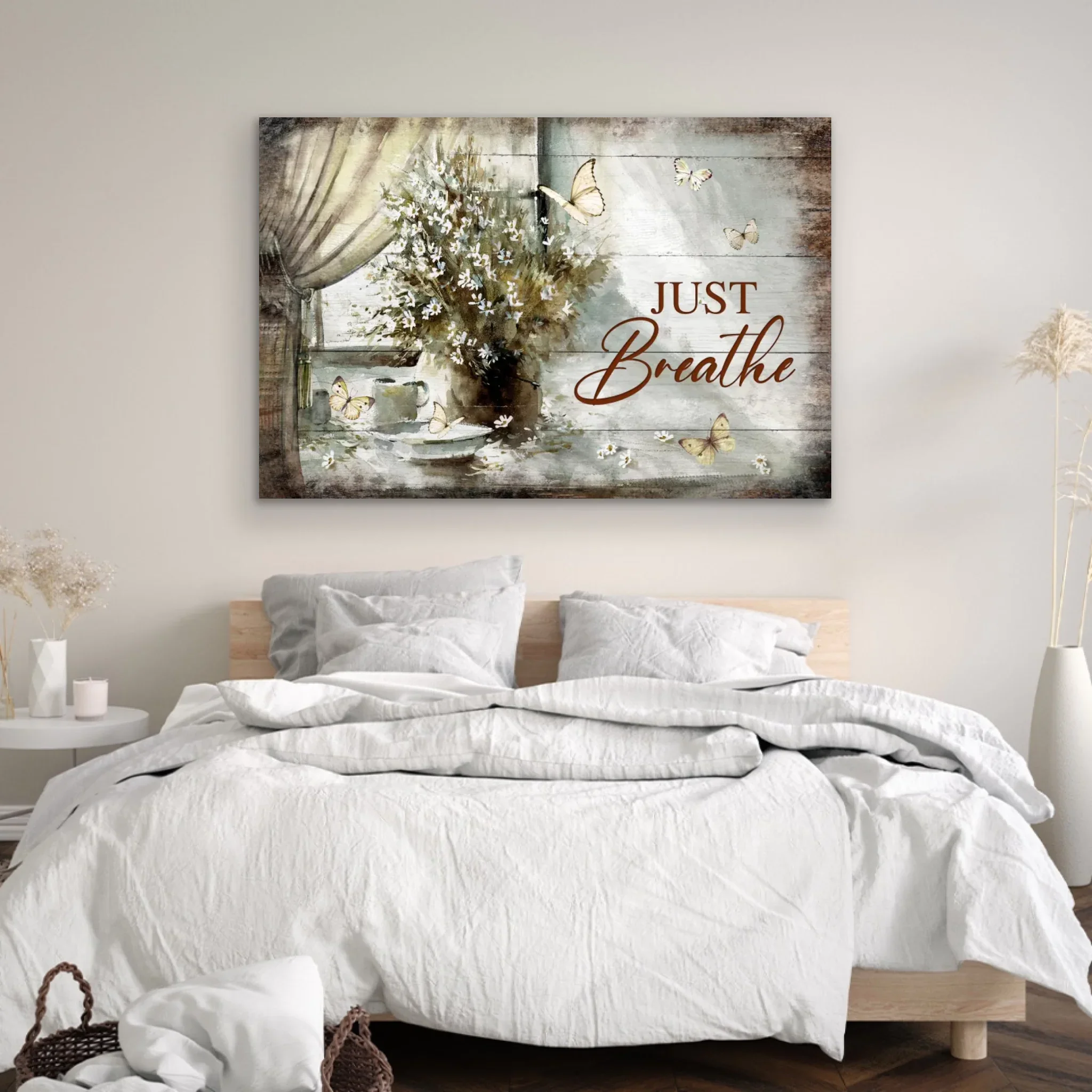 Premium Canvas "Just breathe" - Image 3