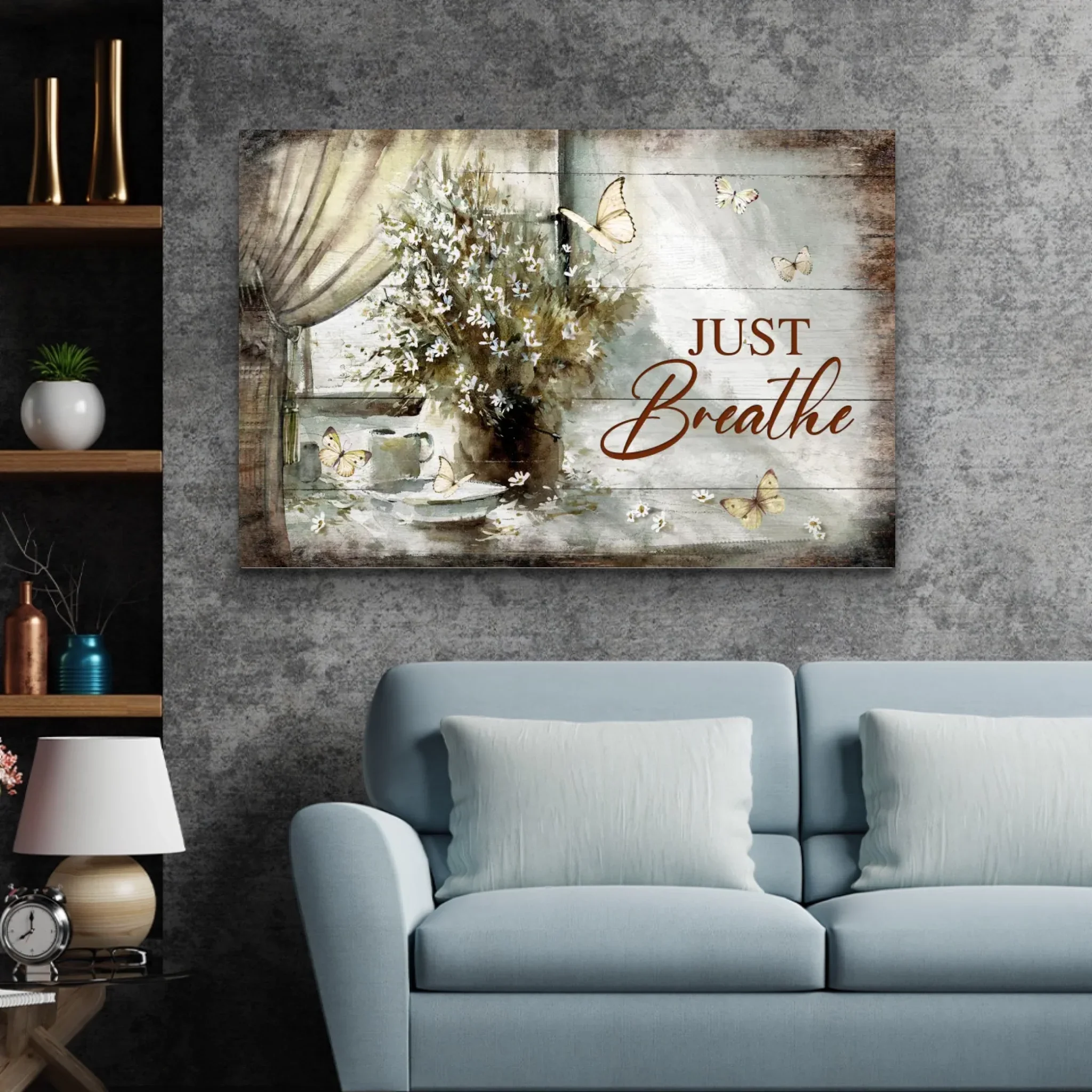 Premium Canvas "Just breathe" - Image 4