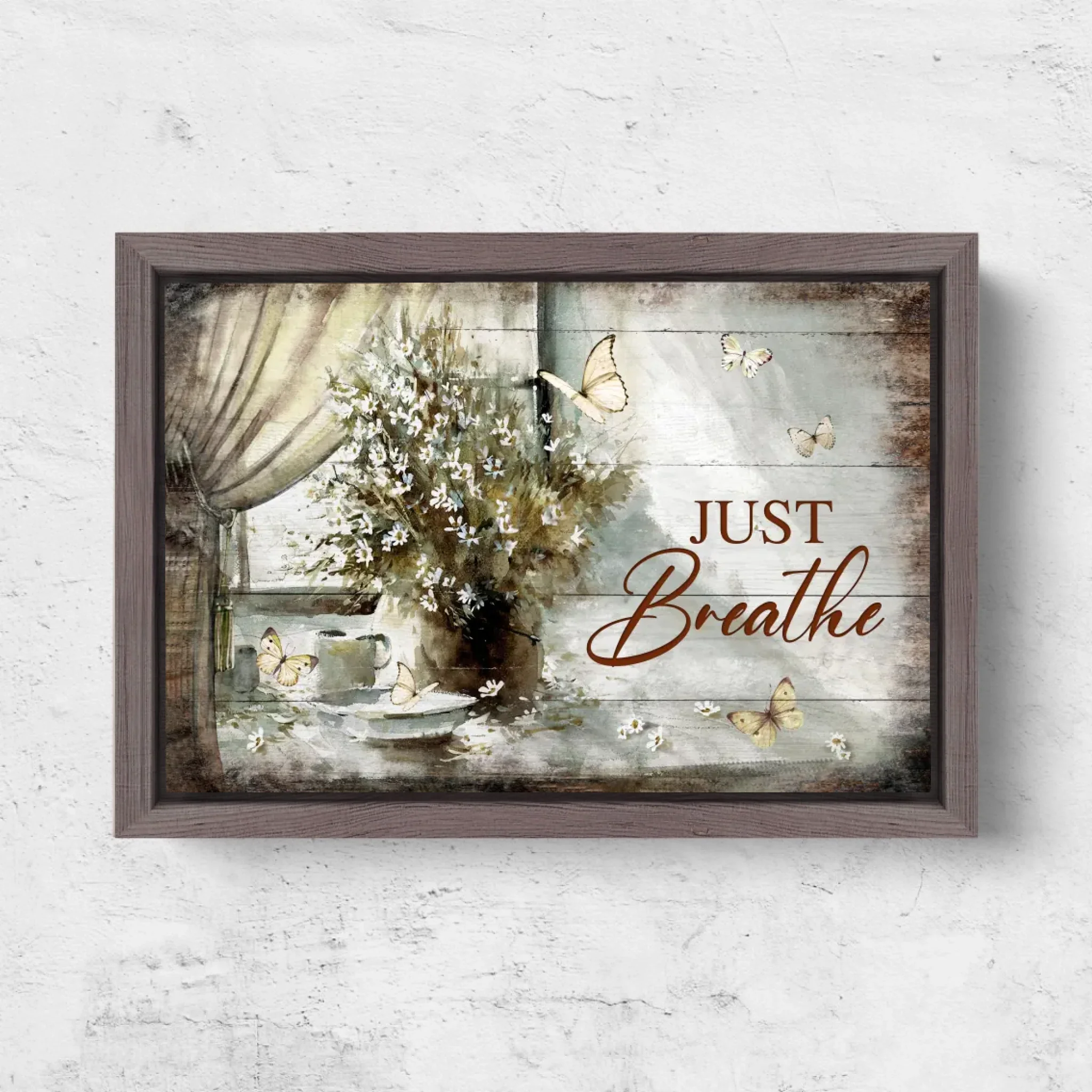 Premium Canvas "Just breathe" - Image 6