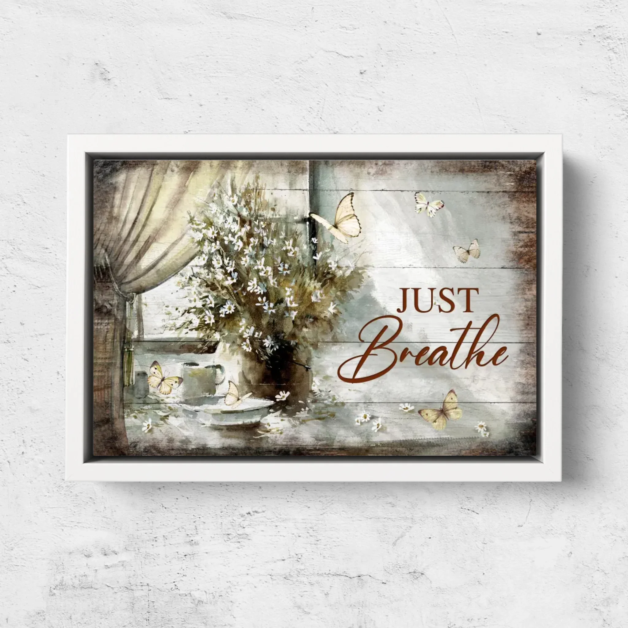 Premium Canvas "Just breathe" - Image 7