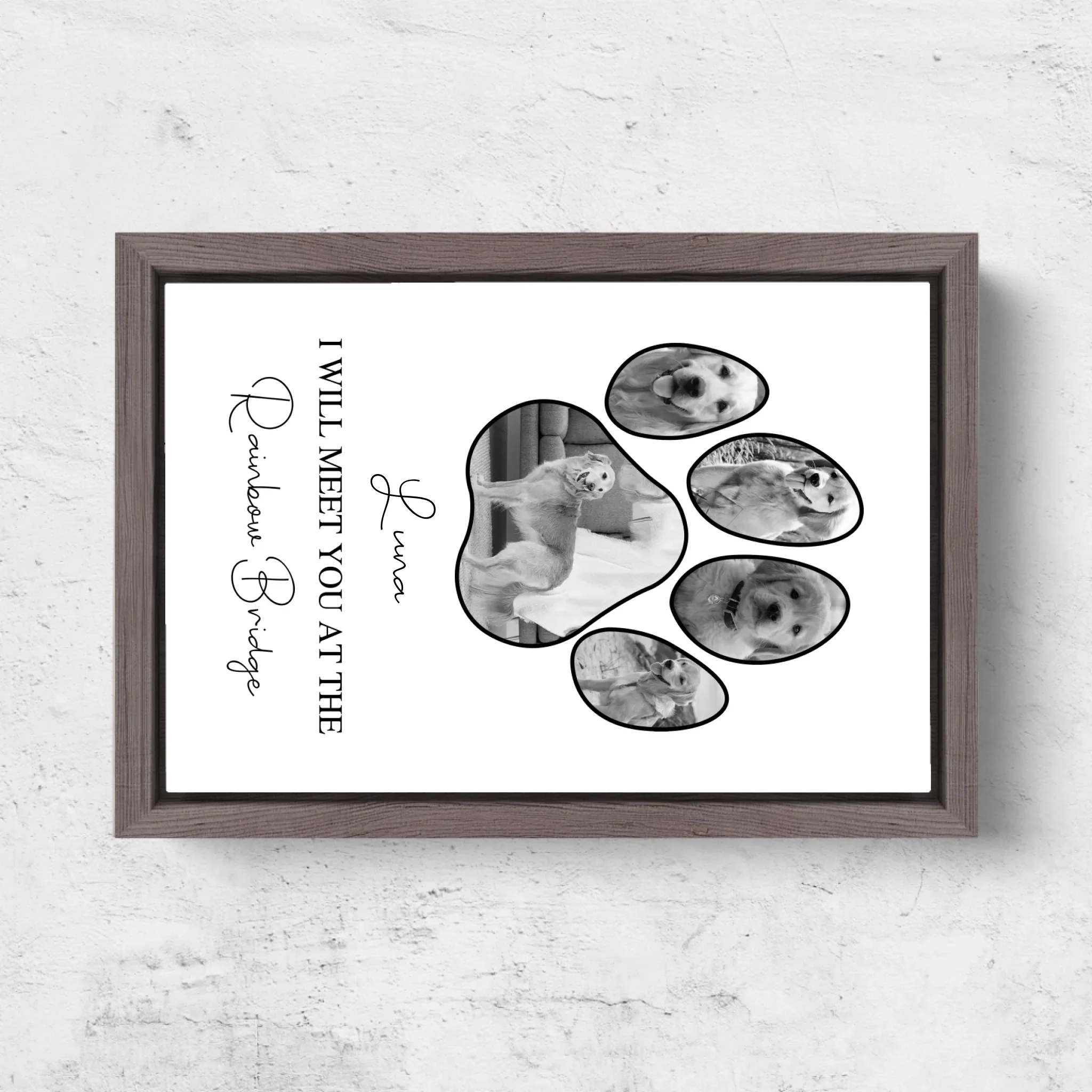 Personalized Canvas "Rainbow Bridge" - Image 5