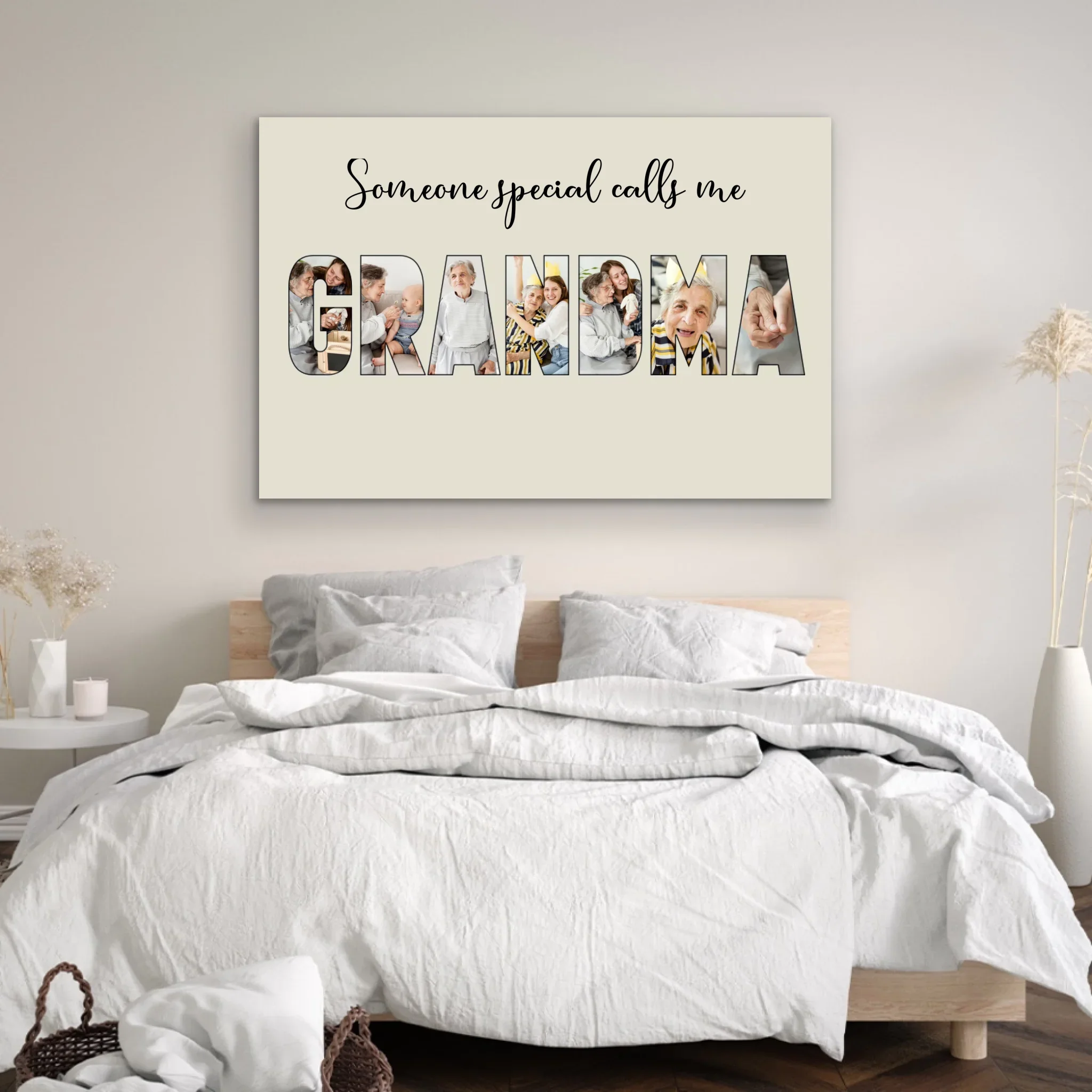 Personalized Canvas "Someone Special Calls Me Grandma" - Image 2