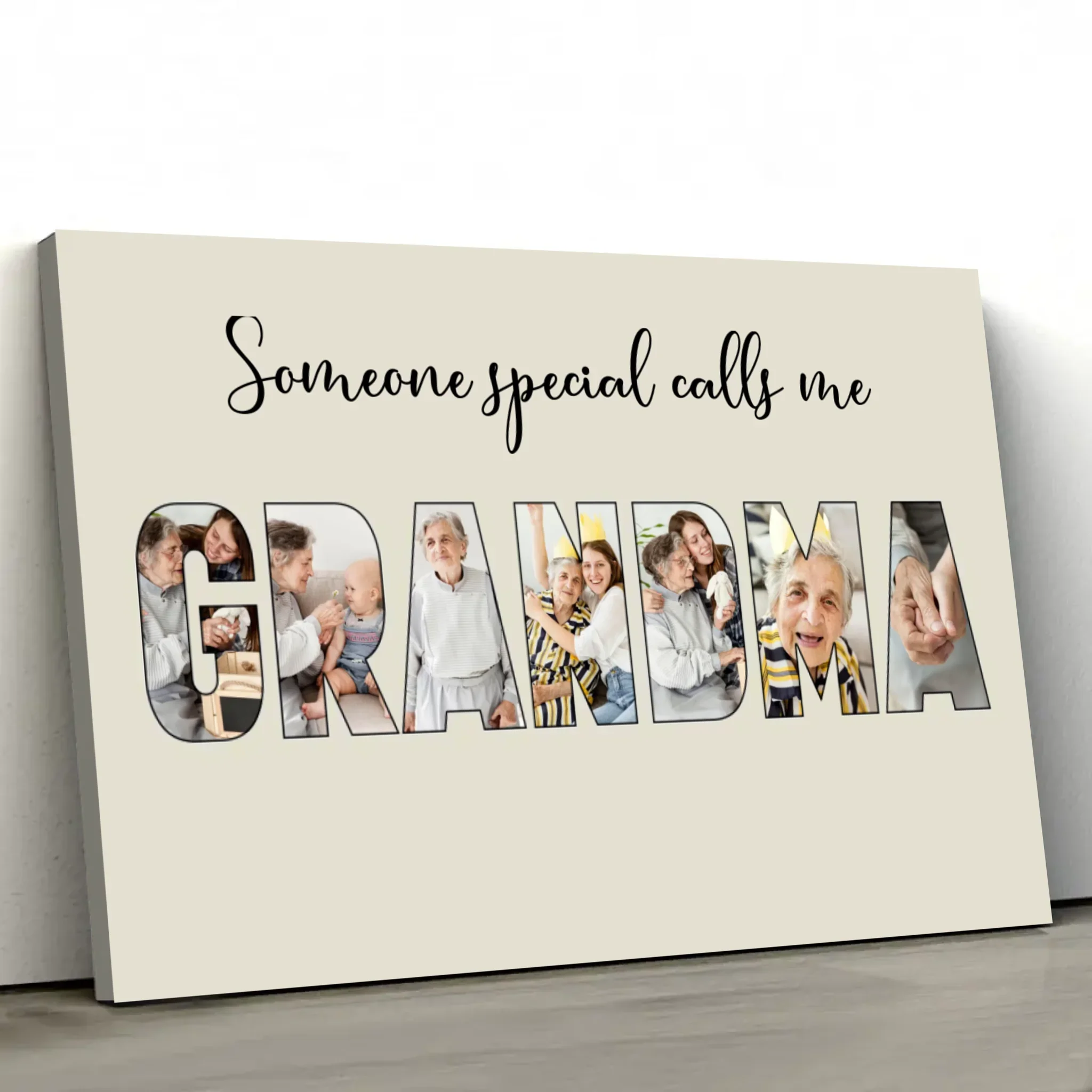 Personalized Canvas "Someone Special Calls Me Grandma" - Image 4