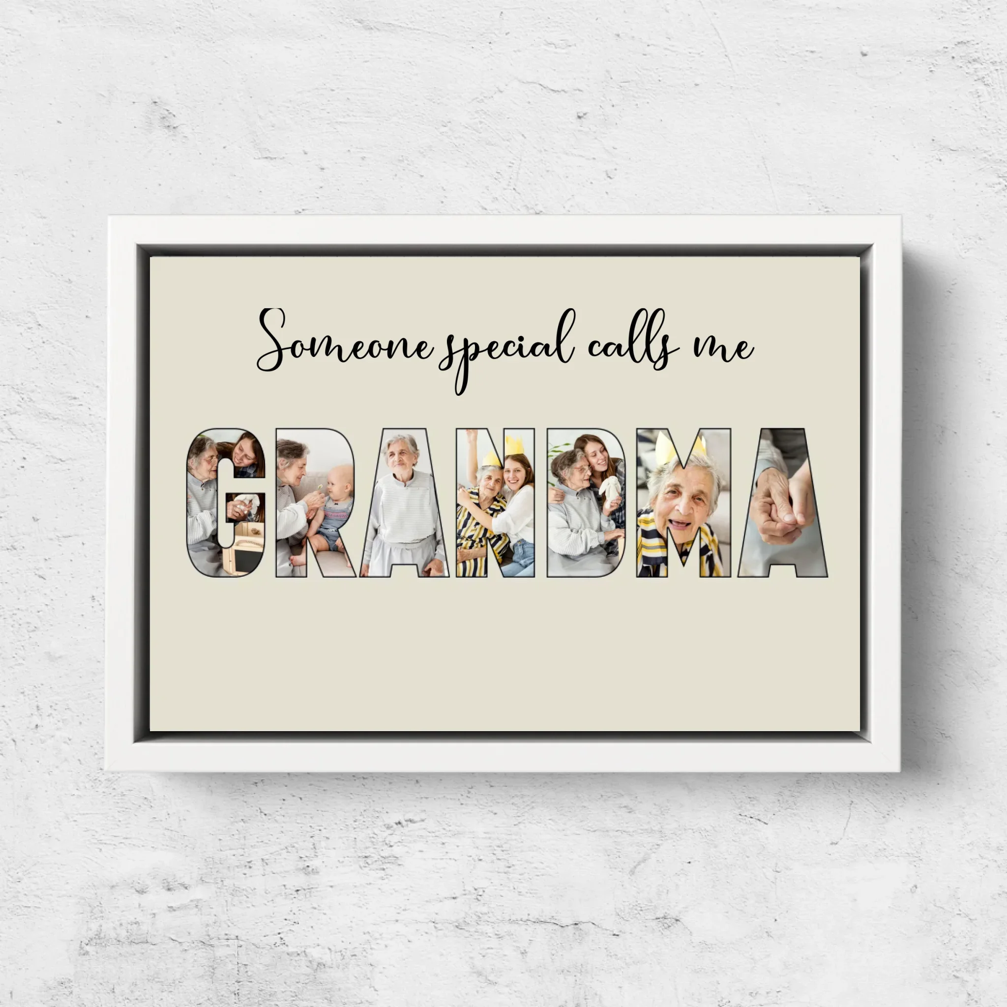 Personalized Canvas "Someone Special Calls Me Grandma" - Image 7