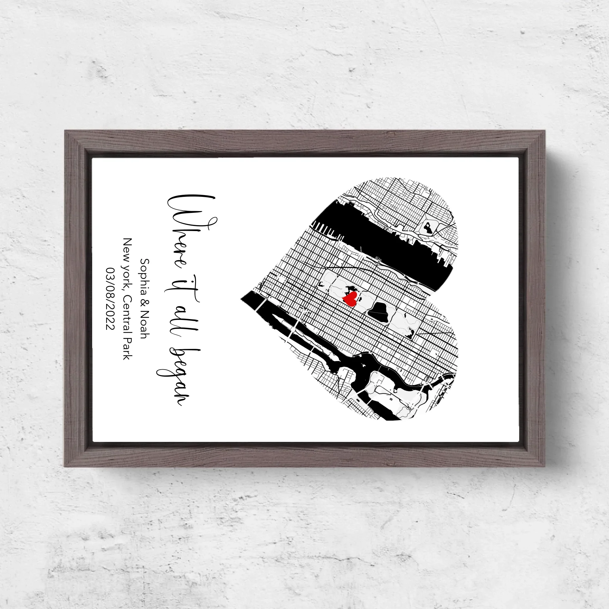 Personalized Canvas "Where it all began" - Image 7